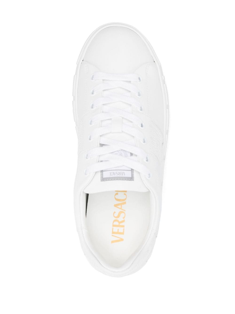 Versace VERSACE- Greca Sequined Sneakers