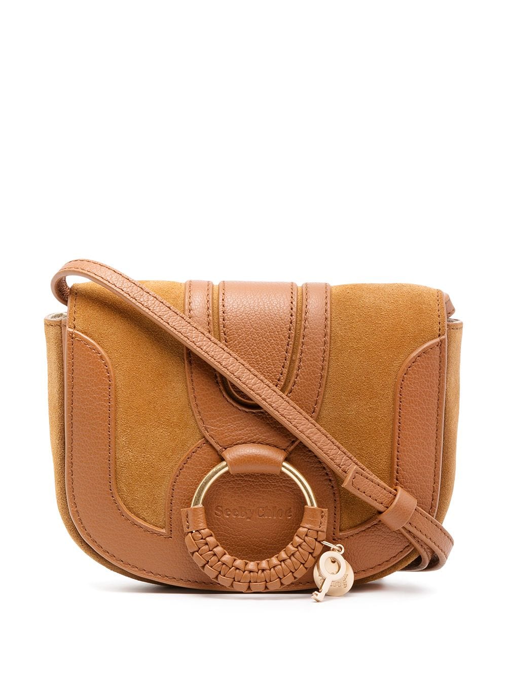 See By Chloé SEE BY CHLOÉ- Hana Mini Leather Crossbody Bag