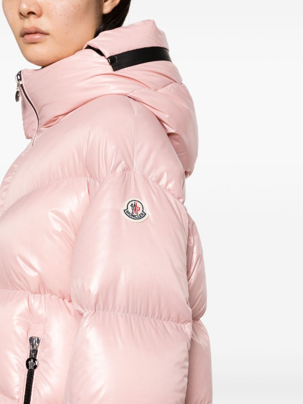 Moncler MONCLER- Huppe Short Down Jacket