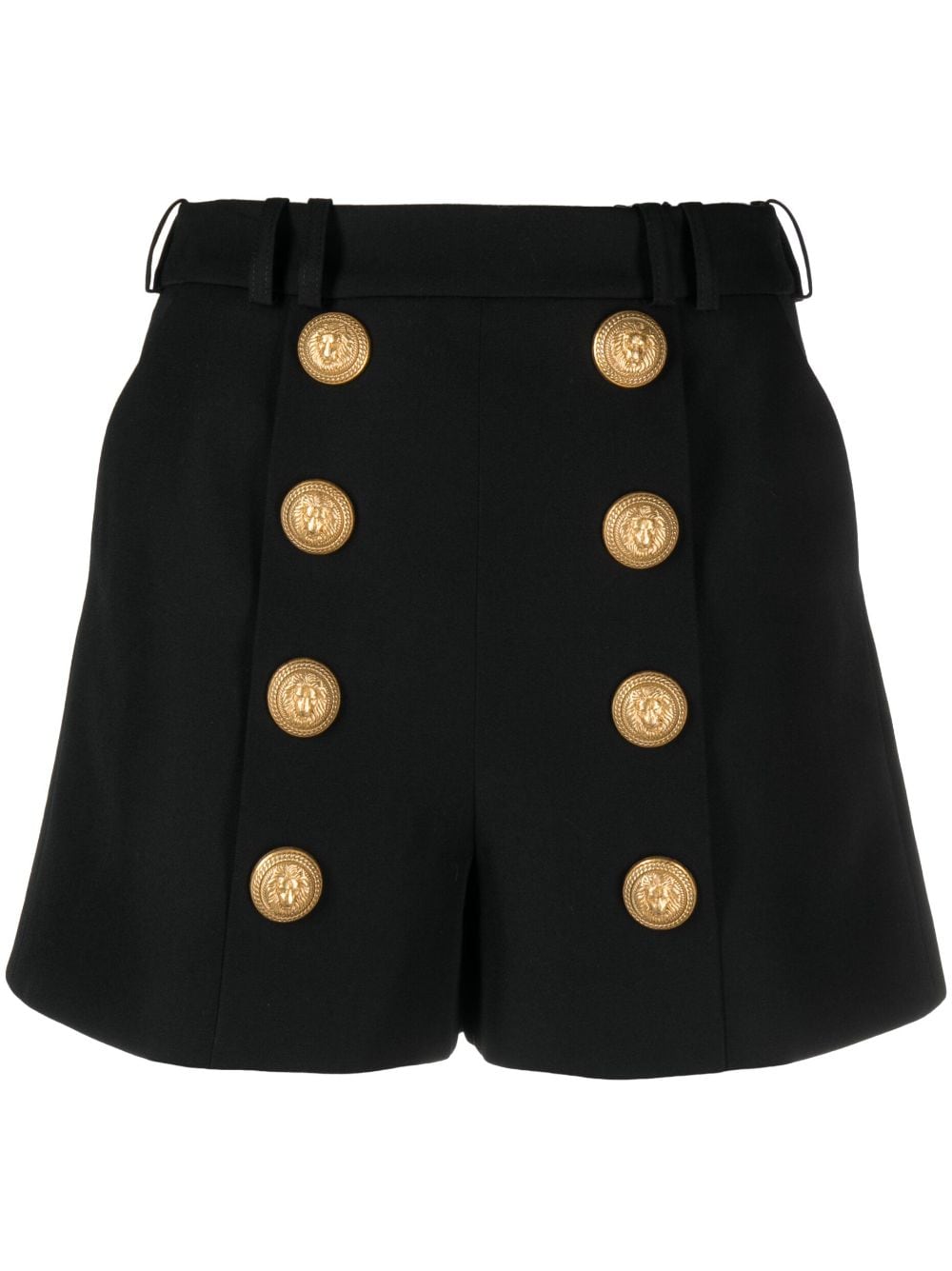 Balmain BALMAIN- Buttoned Wool Shorts