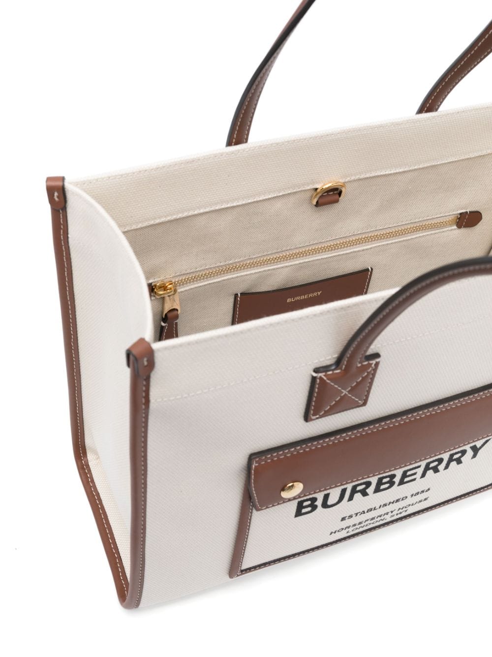 Burberry BURBERRY- Pocket Small Shopping Bag