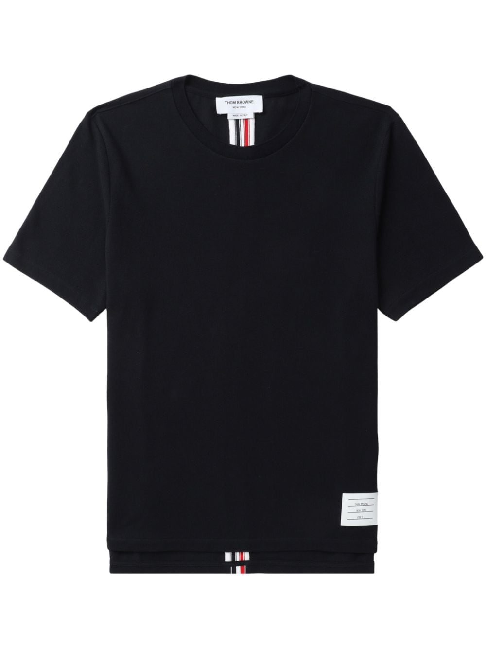 Thom Browne THOM BROWNE- Cotton T-shirt With Logo