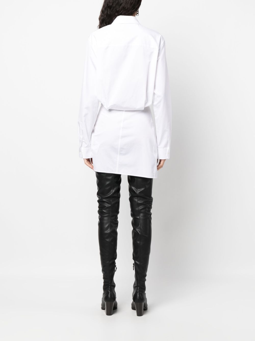 OFF-WHITE OFF-WHITE- Cotton Shirt Dress