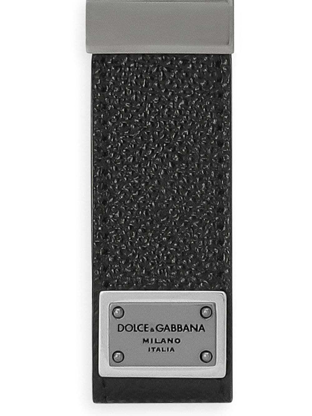 Dolce & Gabbana DOLCE & GABBANA- Logo Leather Key Holder