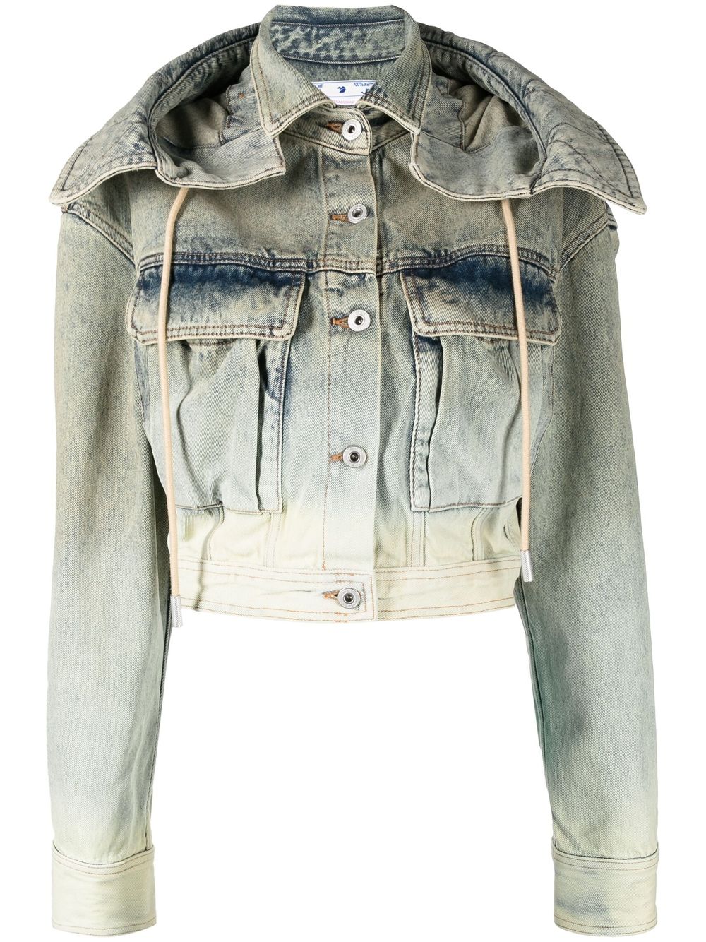 OFF-WHITE OFF-WHITE- Toybox Laundry Denim Jacket