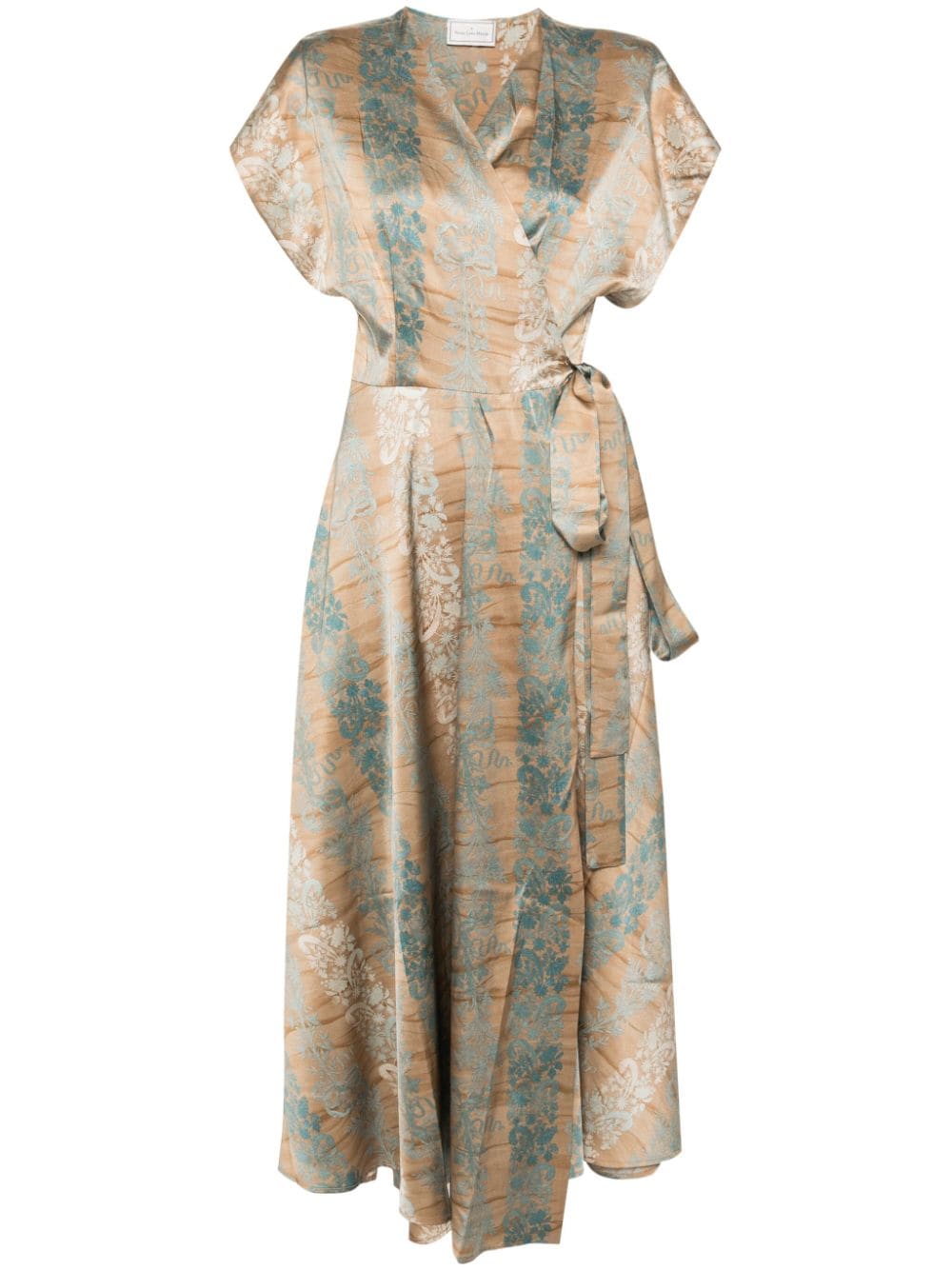 Pierre-Louis Mascia PIERRE-LOUIS MASCIA- Printed Silk Long Dress