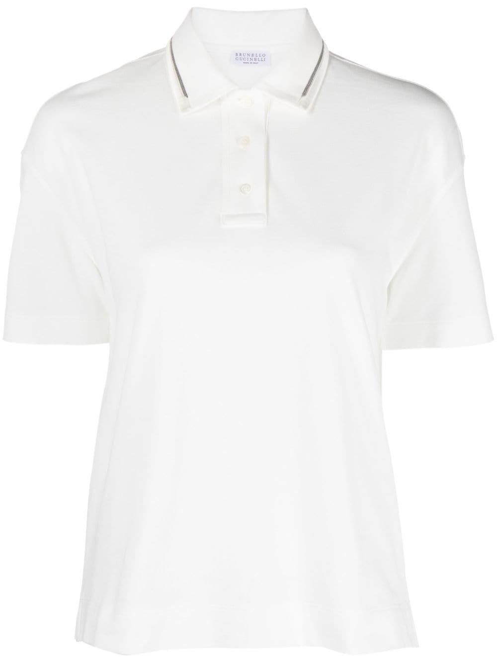 Brunello Cucinelli BRUNELLO CUCINELLI- Cotton Polo Shirt