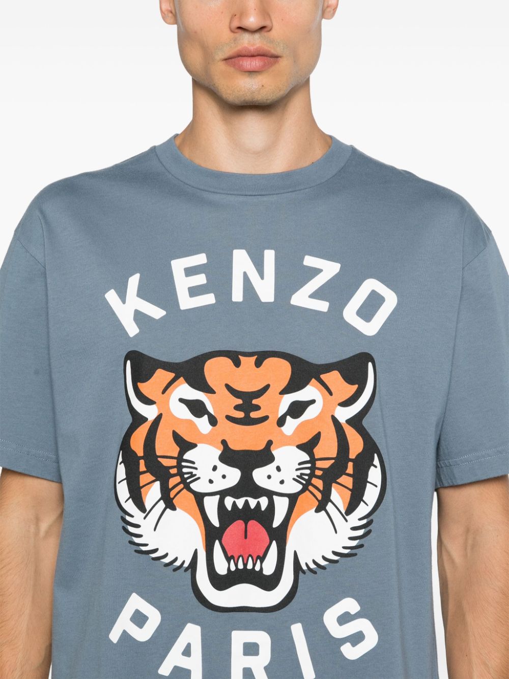 Kenzo KENZO- Lucky Tiger Cotton T-shirt