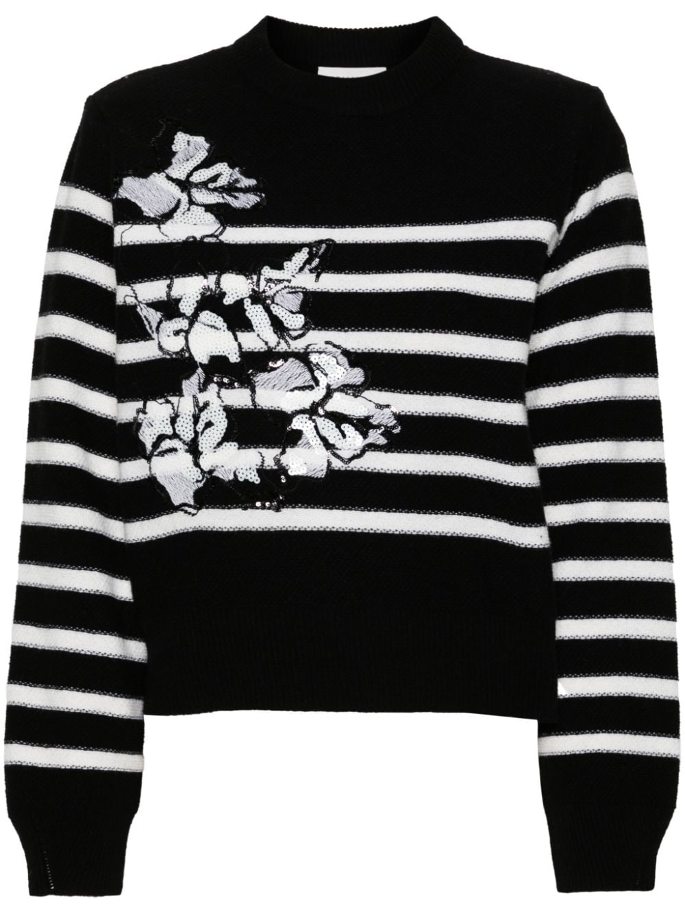 Ermanno ERMANNO- Wool Embroidered Sweater