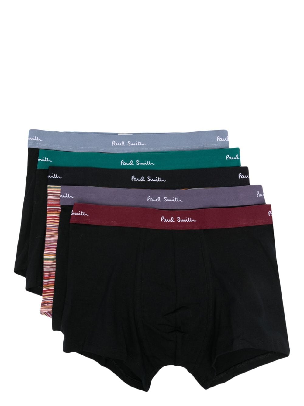 Paul Smith PAUL SMITH- Signature Mixed Boxer Briefs - Five Pack