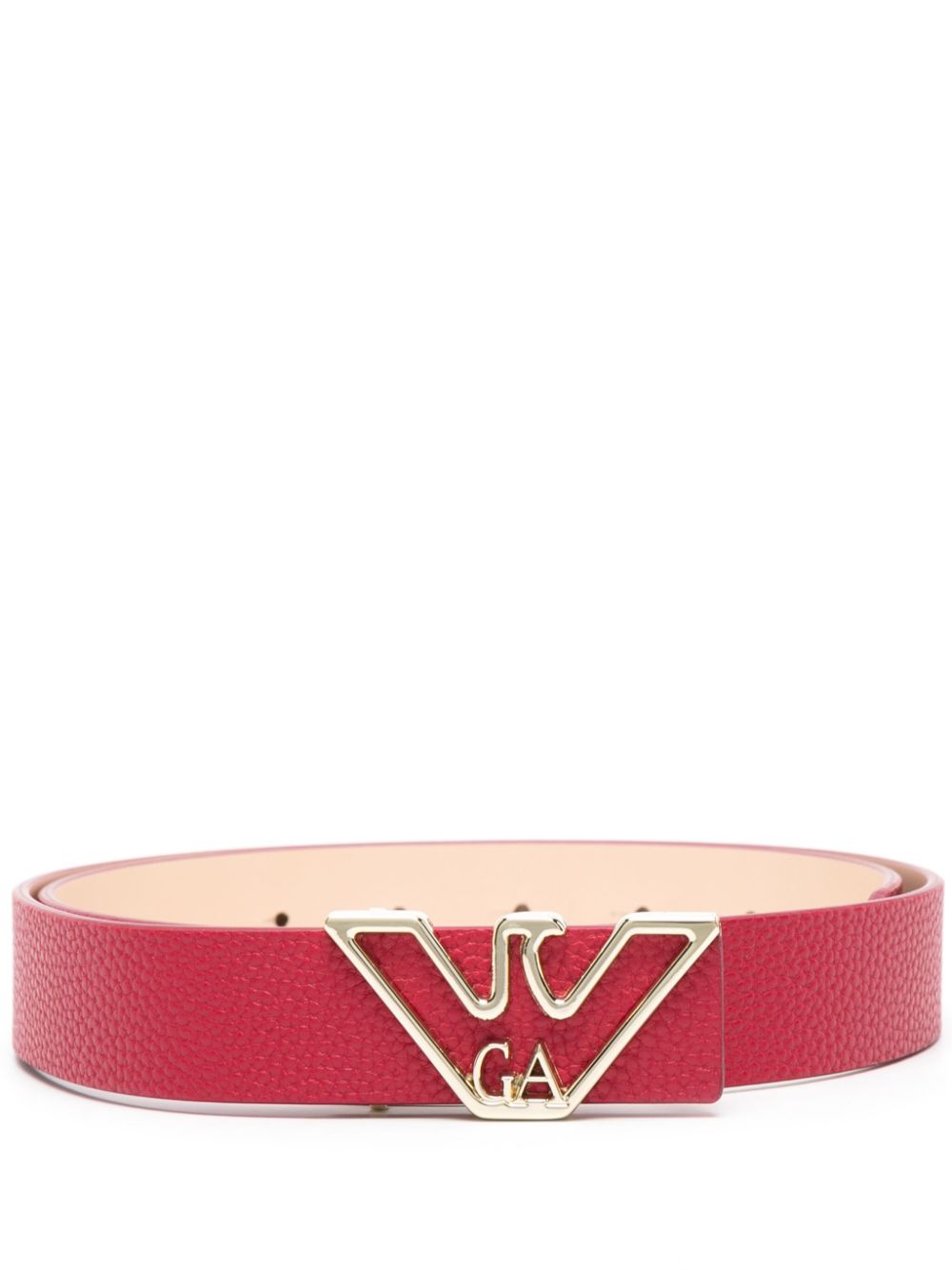 Emporio Armani EMPORIO ARMANI- Logo Plaque Belt