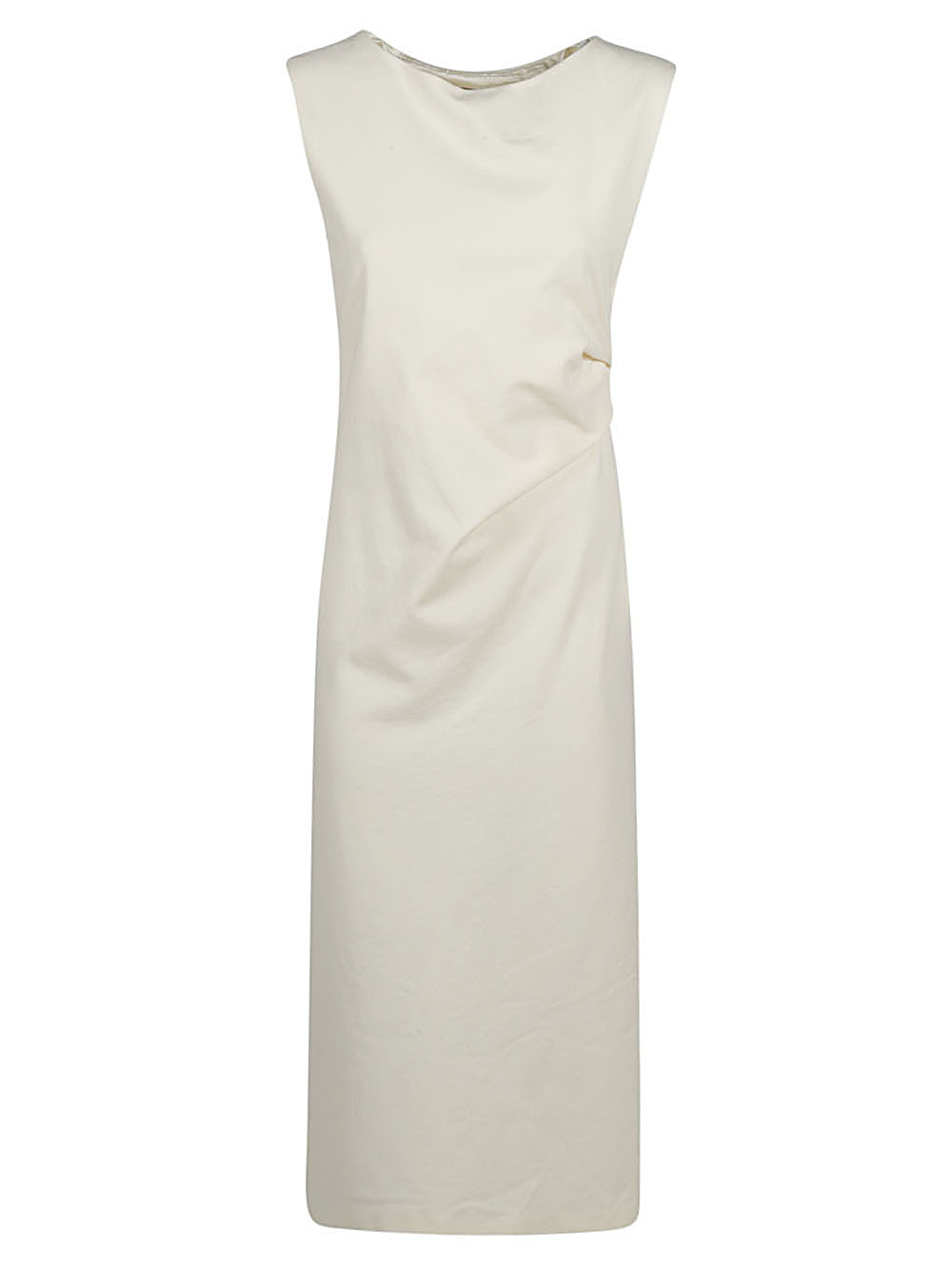 Liviana Conti LIVIANA CONTI- Viscose Draped Midi Dress