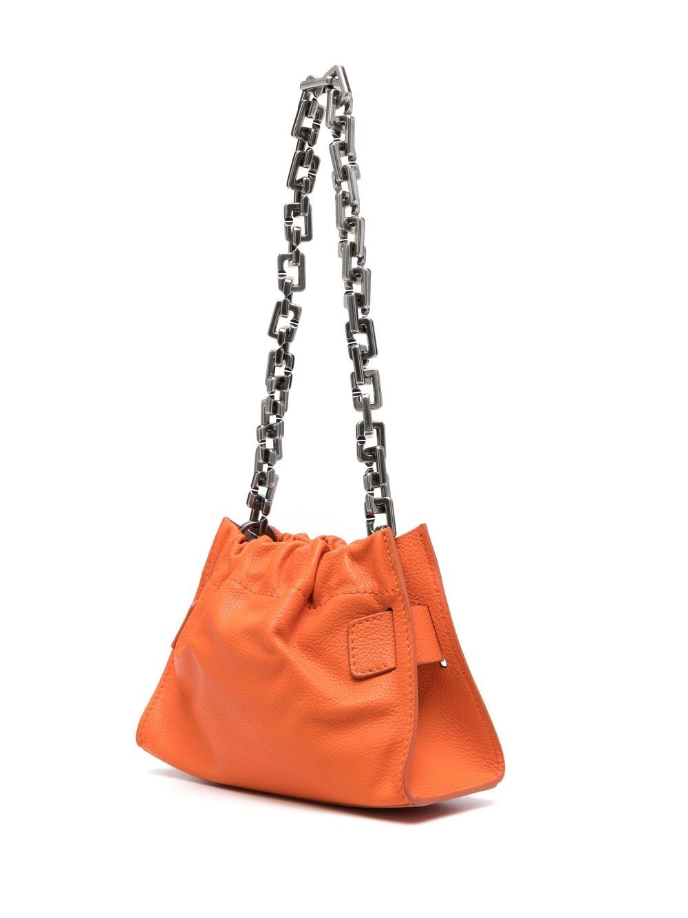 Boyy BOYY- Square Scrunchy Soft B Chain Leather Shoulder Bag