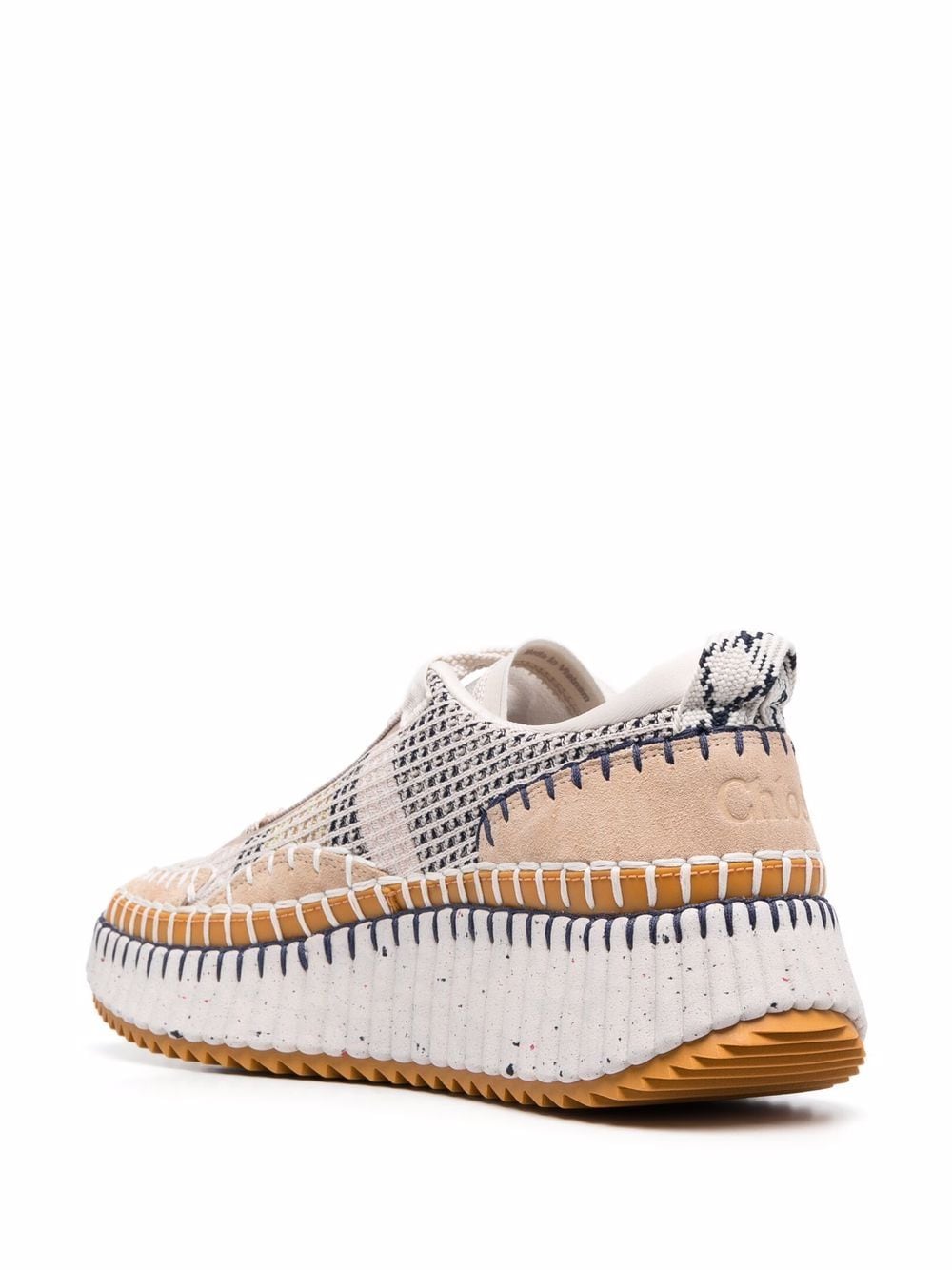 Chloé CHLOÉ- Nama Recycled Net Sneakers