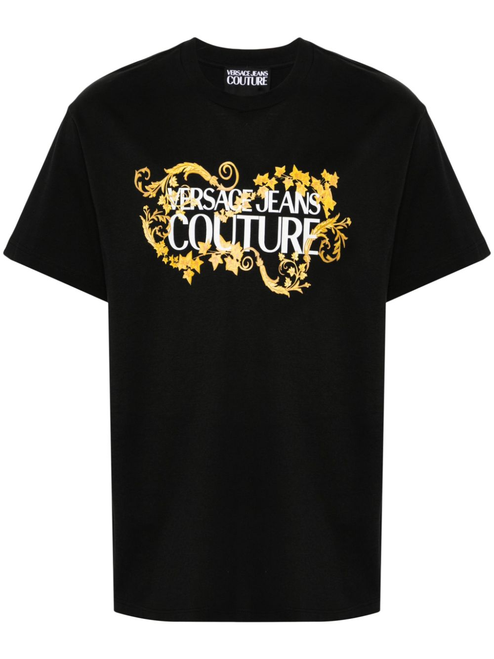 Versace Jeans Couture VERSACE JEANS COUTURE- Short Sleeve T-shirt With Print