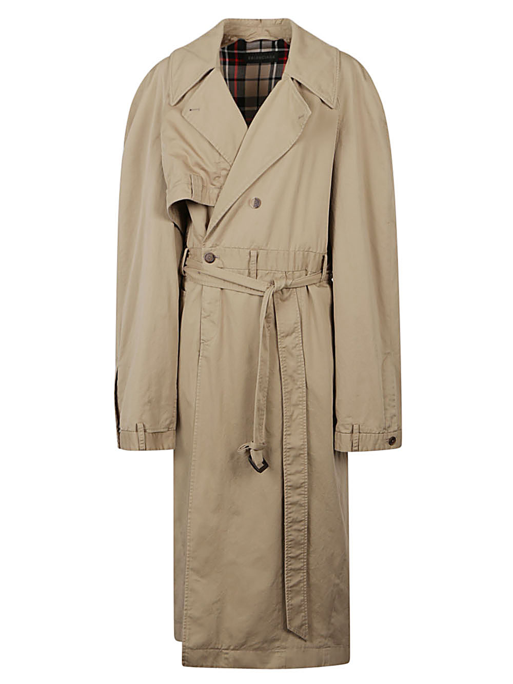 Balenciaga BALENCIAGA- Cotton Trench Coat