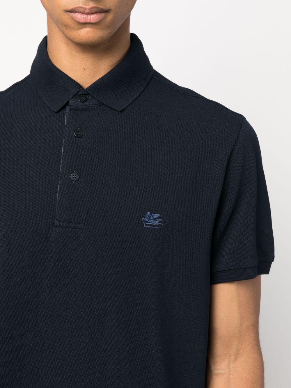 Etro ETRO- Logo Cotton Polo Shirt