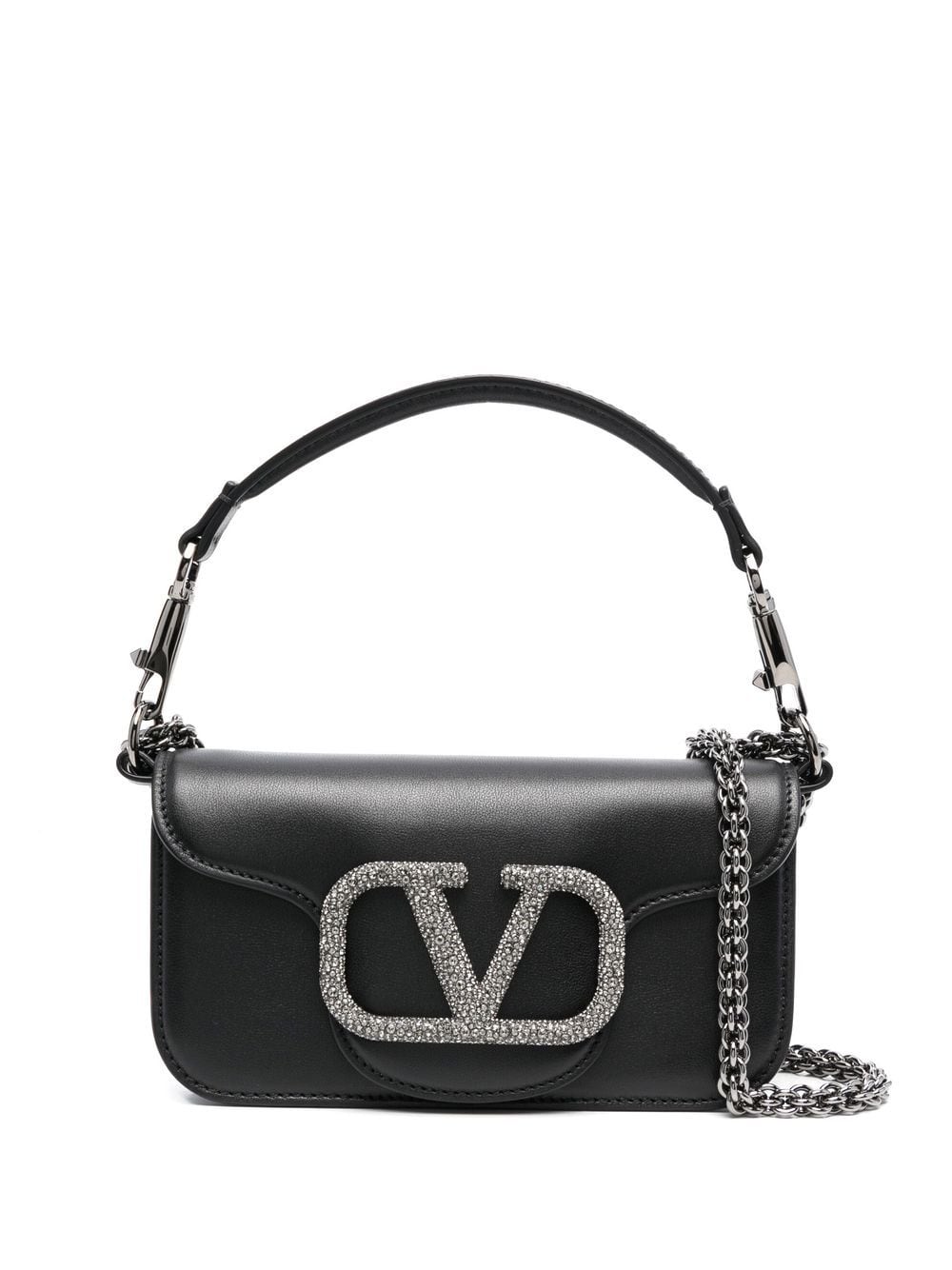 VALENTINO GARAVANI VALENTINO GARAVANI- Locò Small Leather Shoulder Bag