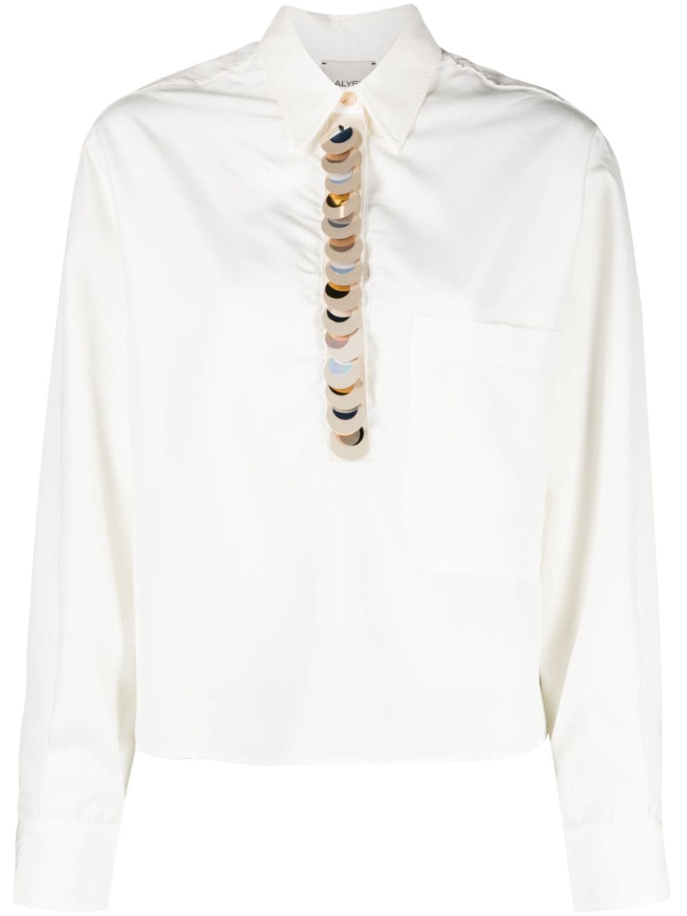 Alysi ALYSI- Sequin-embellished Shirt