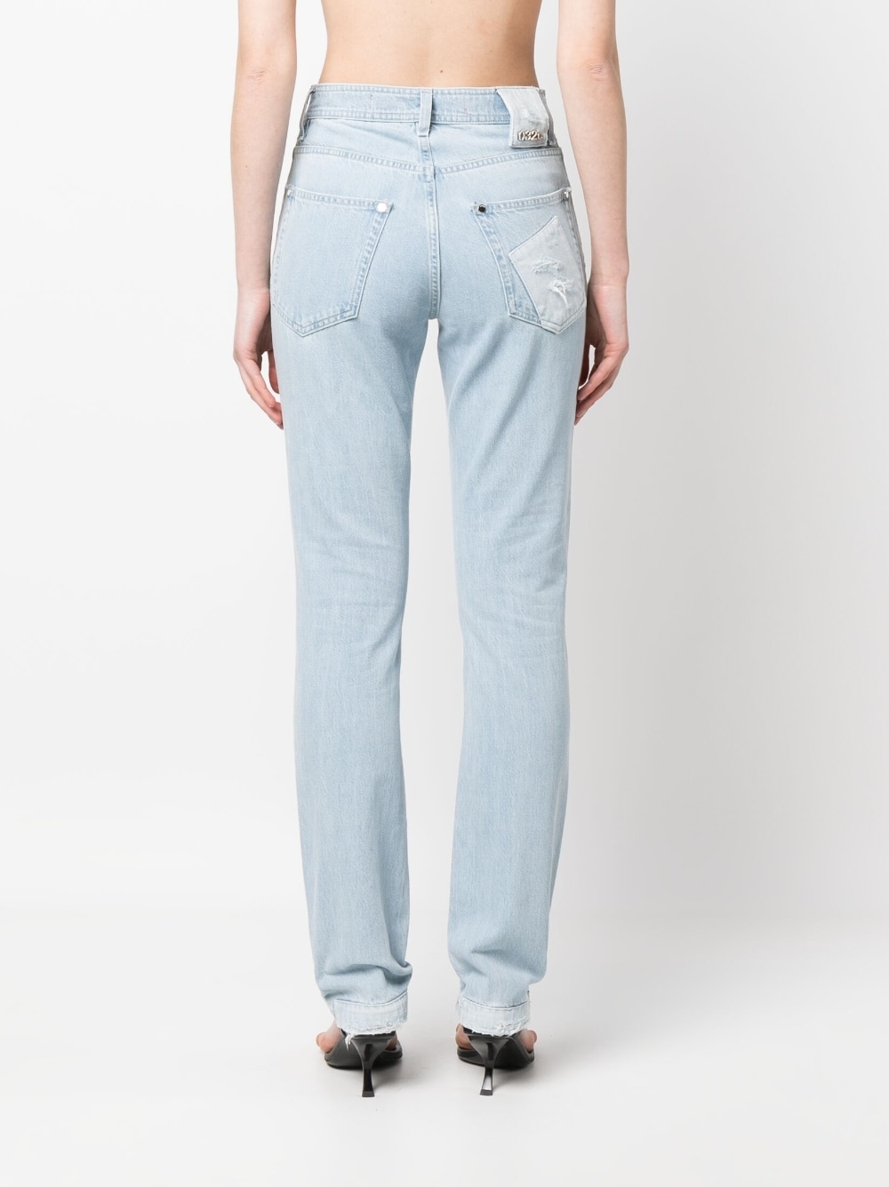 032C 032C- Patchwork Organic Cotton Jeans