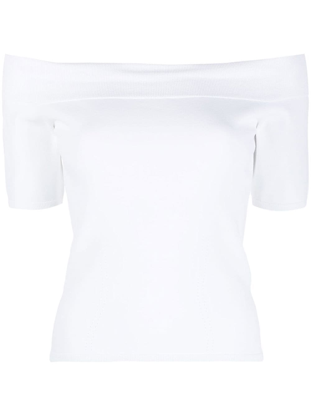 Alexander McQueen ALEXANDER MCQUEEN- Off Shoulder Top