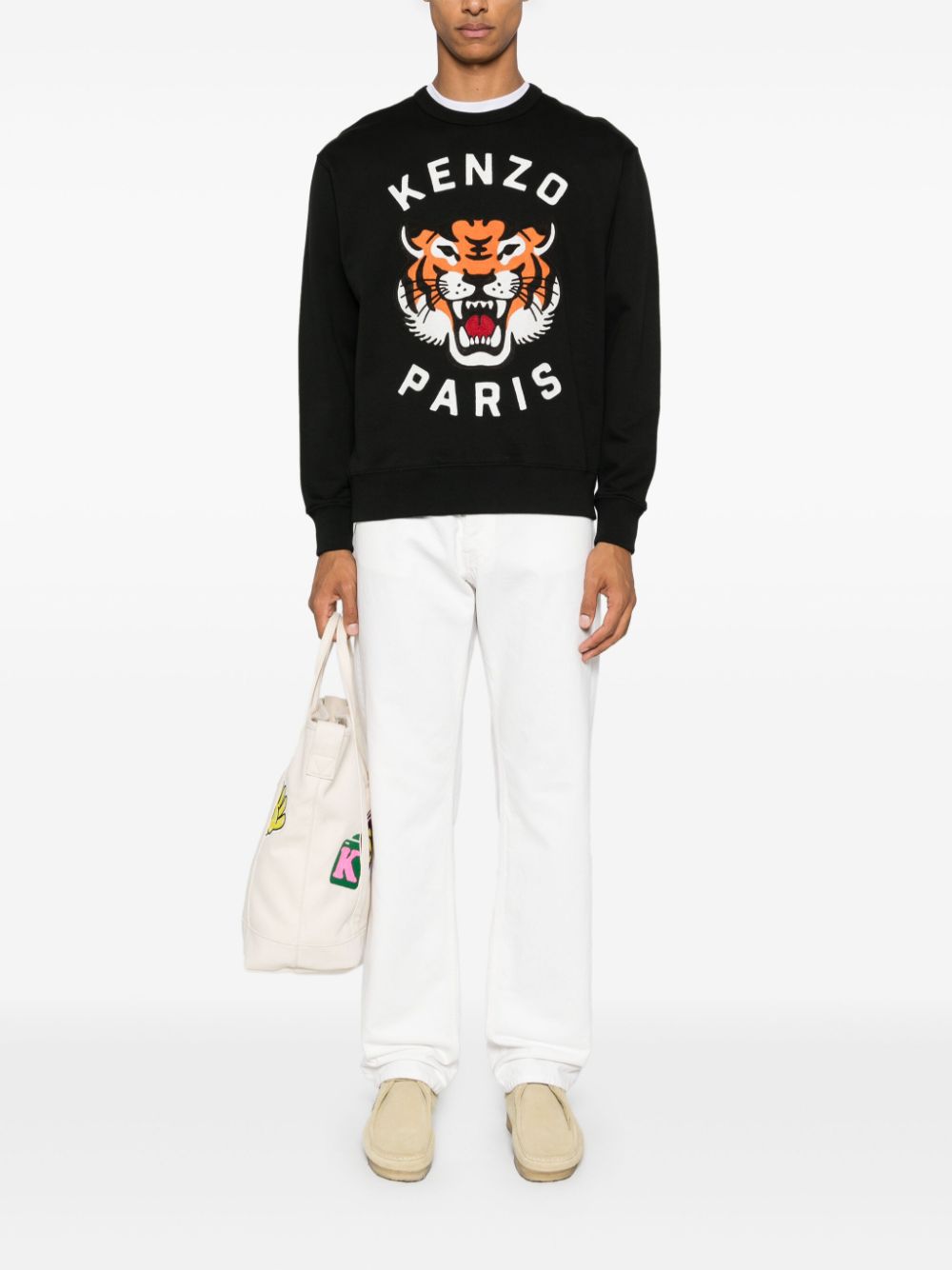 Kenzo KENZO- Lucky Tiger Cotton Sweatshirt