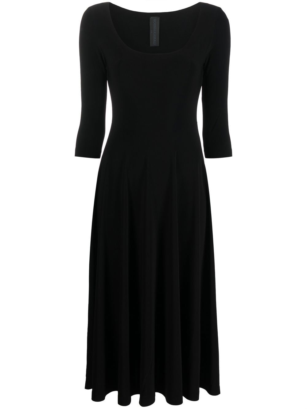 Norma Kamali NORMA KAMALI- Flared Midi Dress