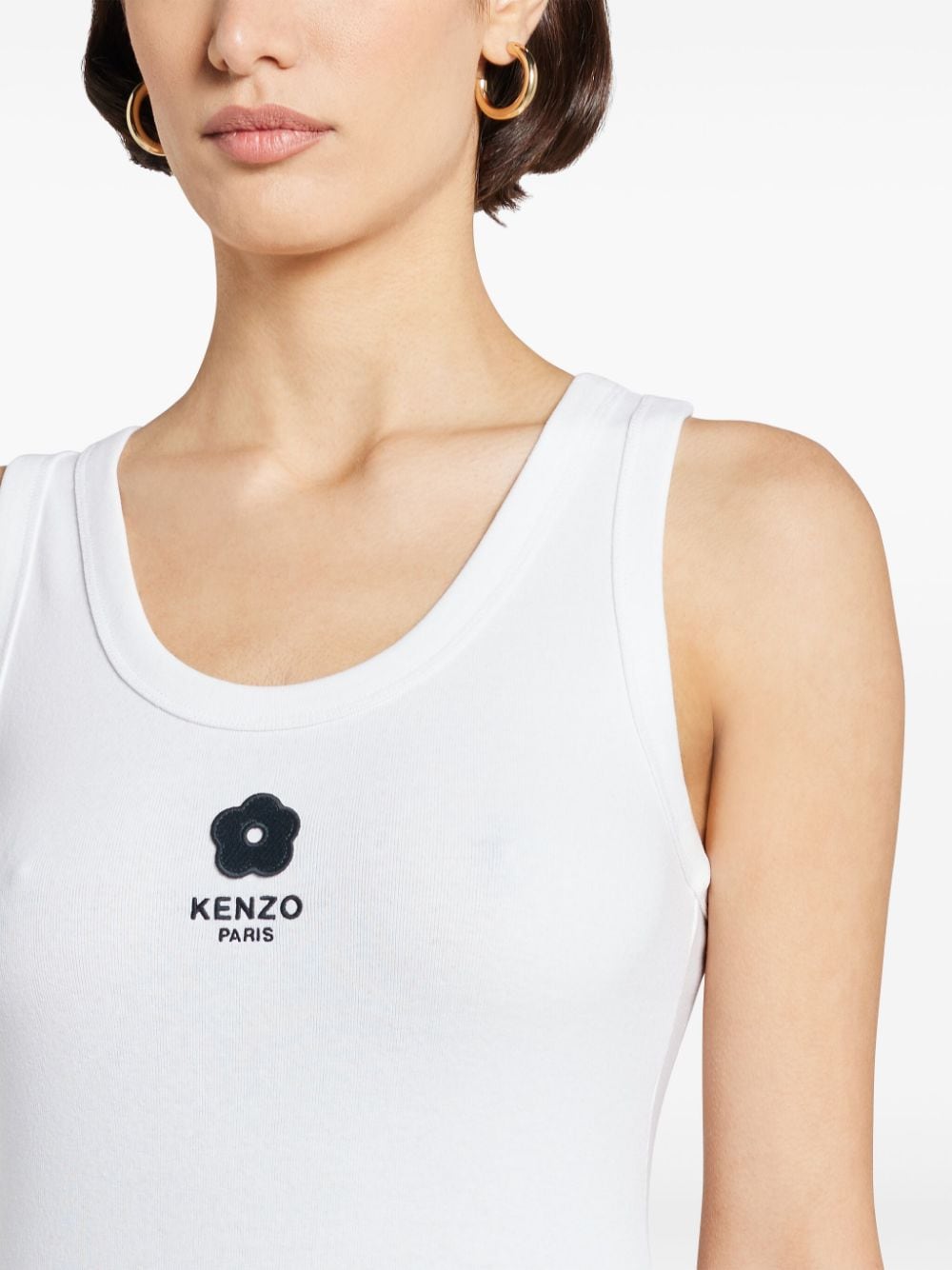 Kenzo KENZO- Boke 2.0 Cotton Tank Top