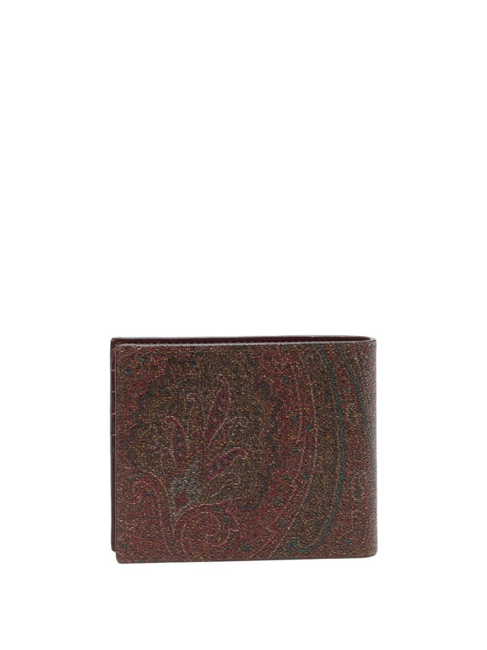 Etro ETRO- Paisley Embroidered Logo Wallet