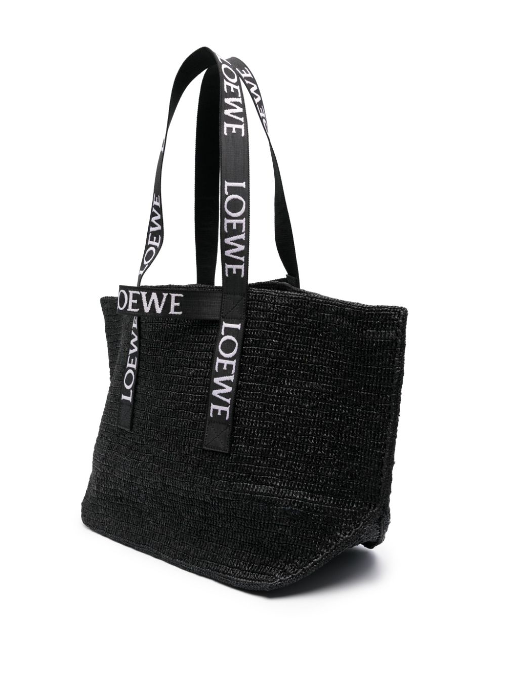 Loewe LOEWE- Fold Shopper Raffia Tote Bag