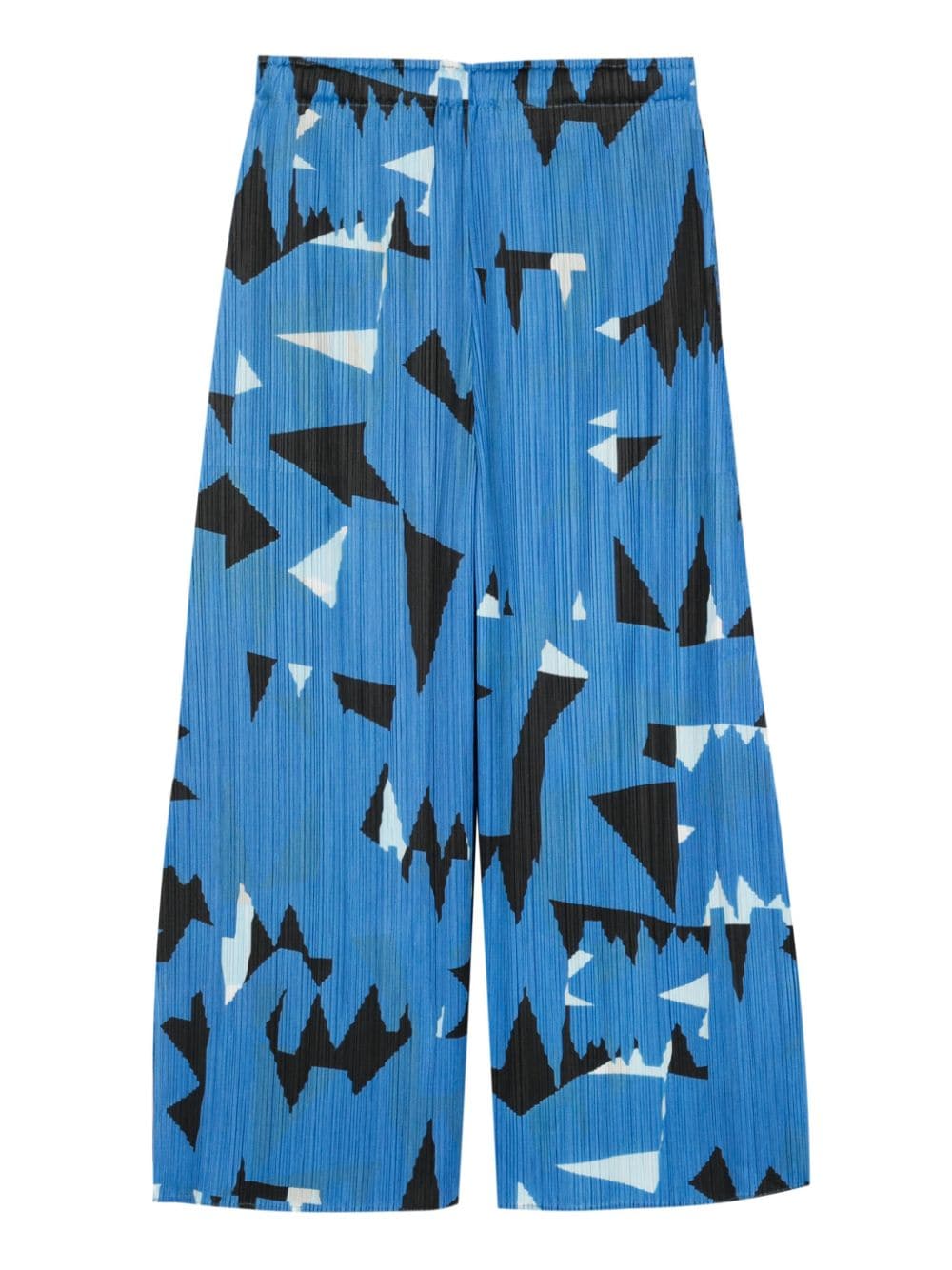 Pleats Please Issey Miyake PLEATS PLEASE ISSEY MIYAKE- Printed Cropped Trousers