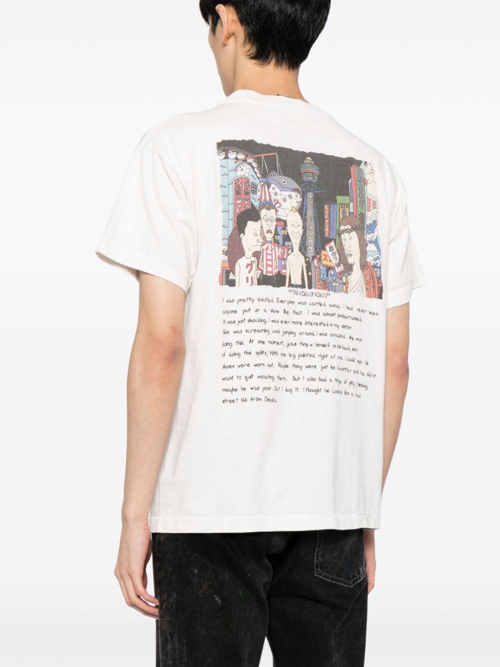 Saint Mxxxxxx SAINT MXXXXXX- Printed Cotton T-shirt