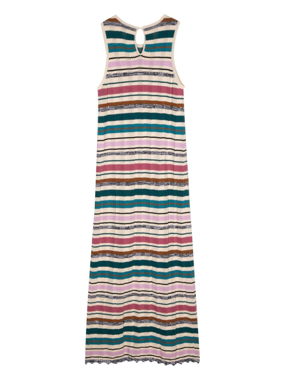 Ps Paul Smith PS PAUL SMITH- Striped Knit Midi Dress