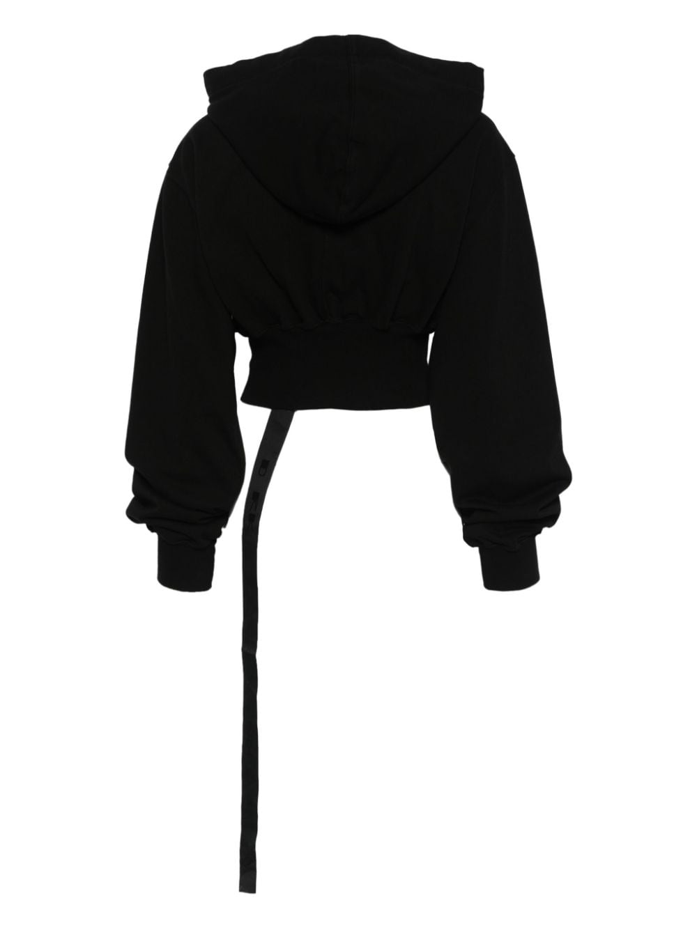 Rick Owens Drkshdw RICK OWENS DRKSHDW- Cotton Cropped Hoodie