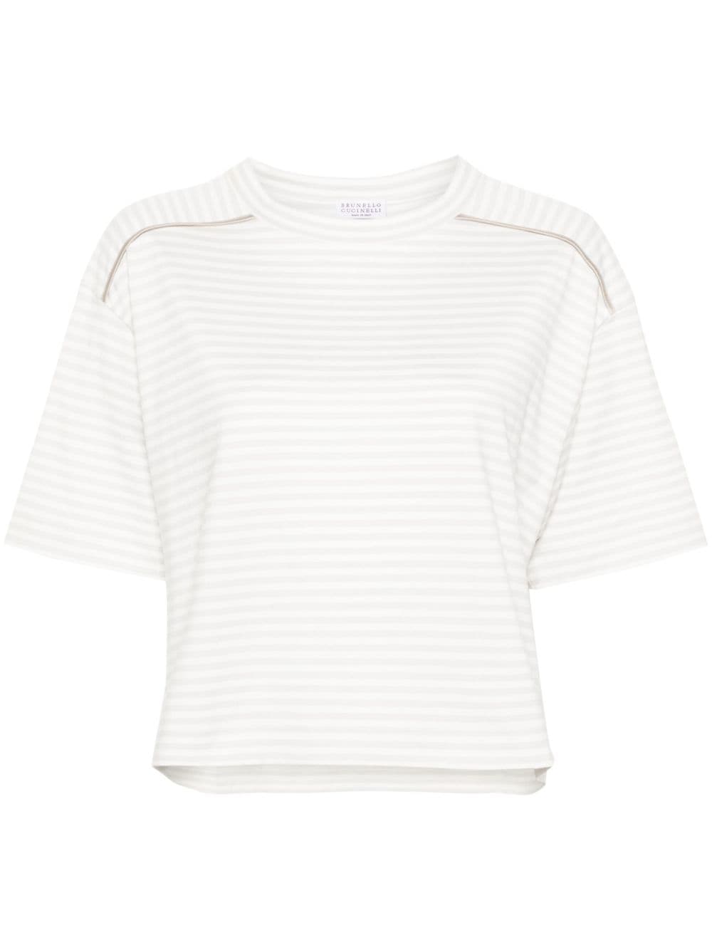 Brunello Cucinelli BRUNELLO CUCINELLI- Cotton T-shirt