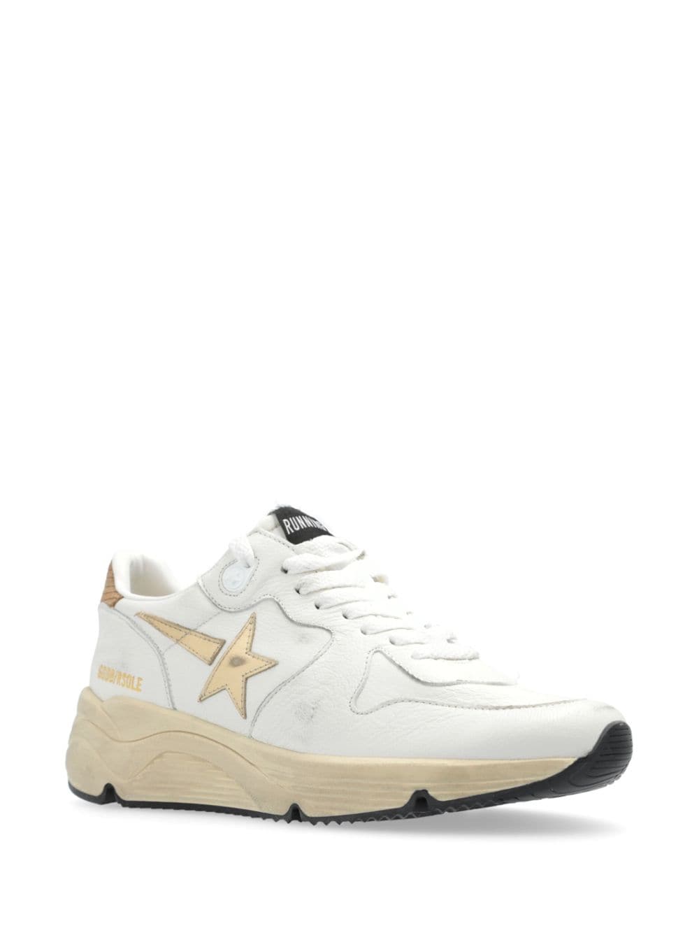 Golden Goose GOLDEN GOOSE- Running Sole Leather Sneakers