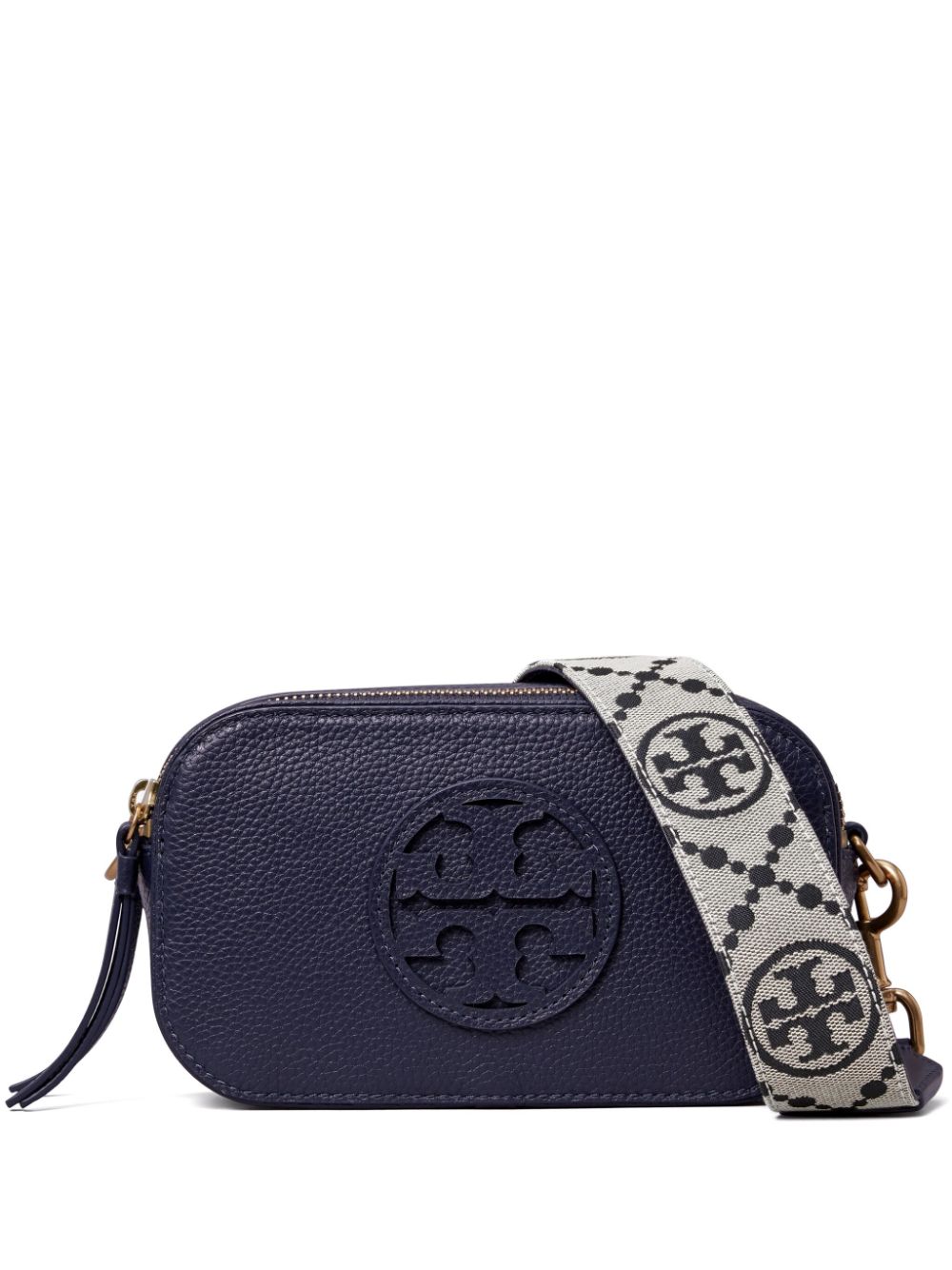 Tory Burch TORY BURCH- Miller Mini Leather Crossbody Bag