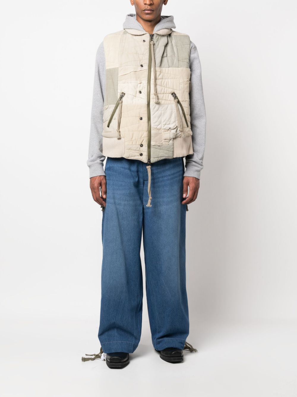 Greg Lauren GREG LAUREN- Utility Quilted Vest