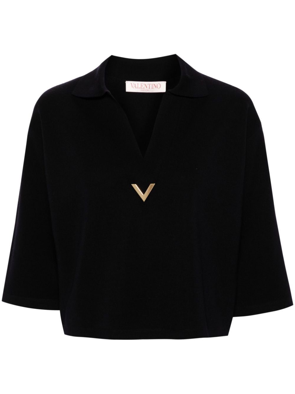 Valentino VALENTINO- Vlogo Wool Sweater