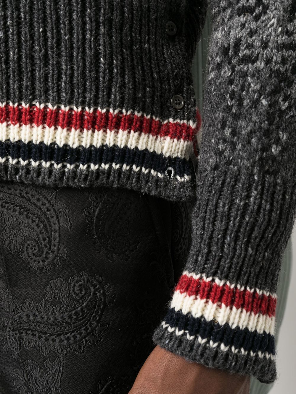 Thom Browne THOM BROWNE- Wool Cardigan