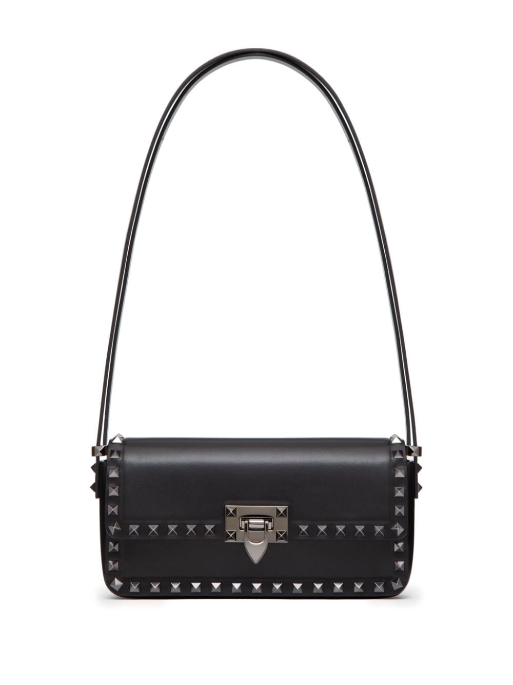 VALENTINO GARAVANI VALENTINO GARAVANI- Rockstud Leather Shoulder Bag