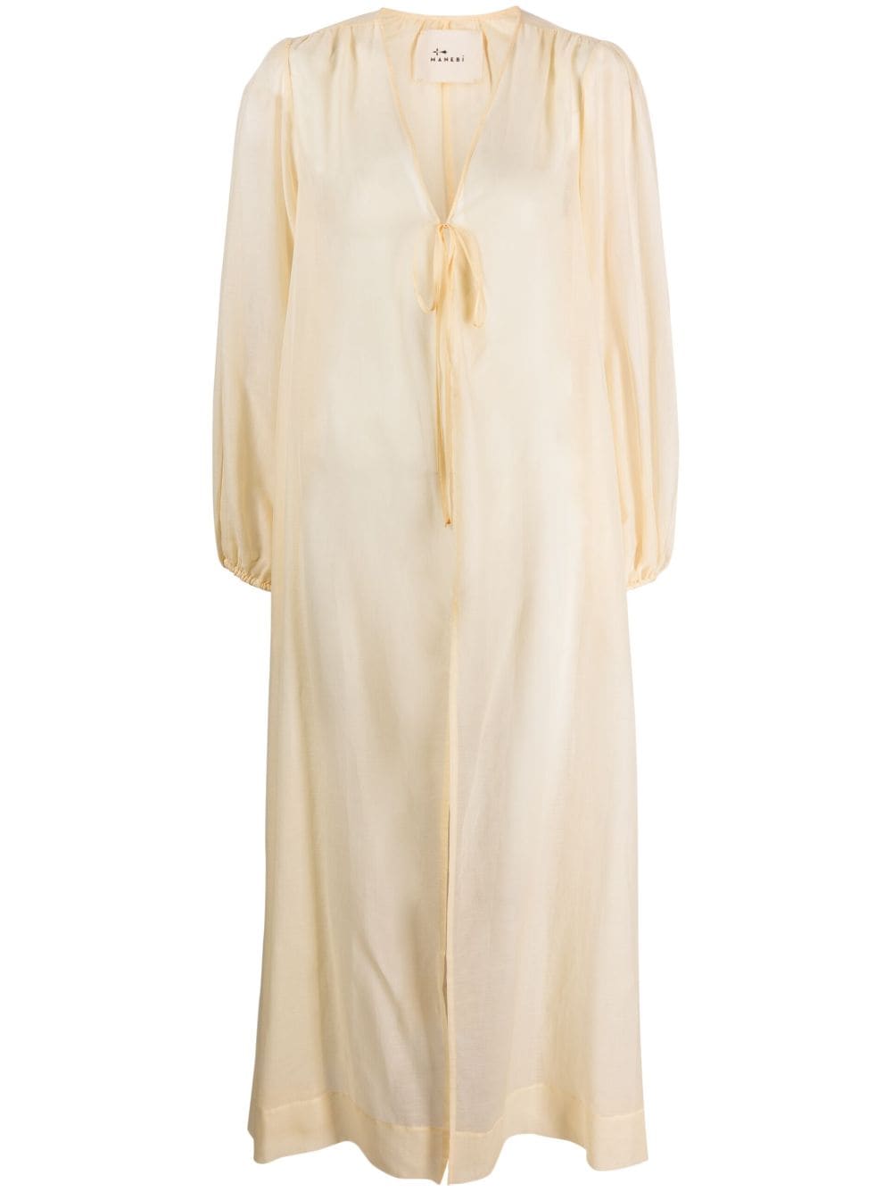 Manebi MANEBI- Goias Silk-cotton Voile Dress