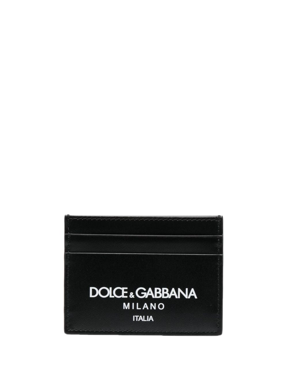 Dolce & Gabbana DOLCE & GABBANA- Leather Card Holder