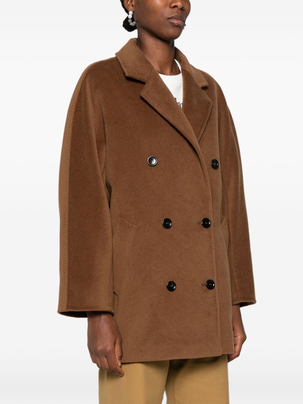 Max Mara MAX MARA- Wool Double-breasted Coat