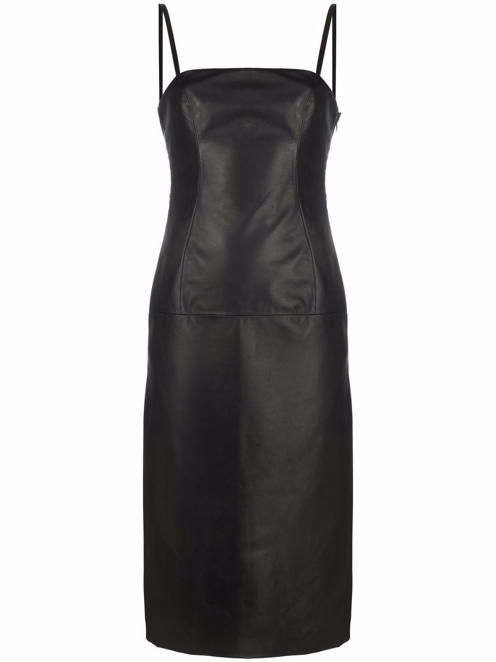 GIUSEPPE DI MORABITO GIUSEPPE DI MORABITO- Leather Midi Dress