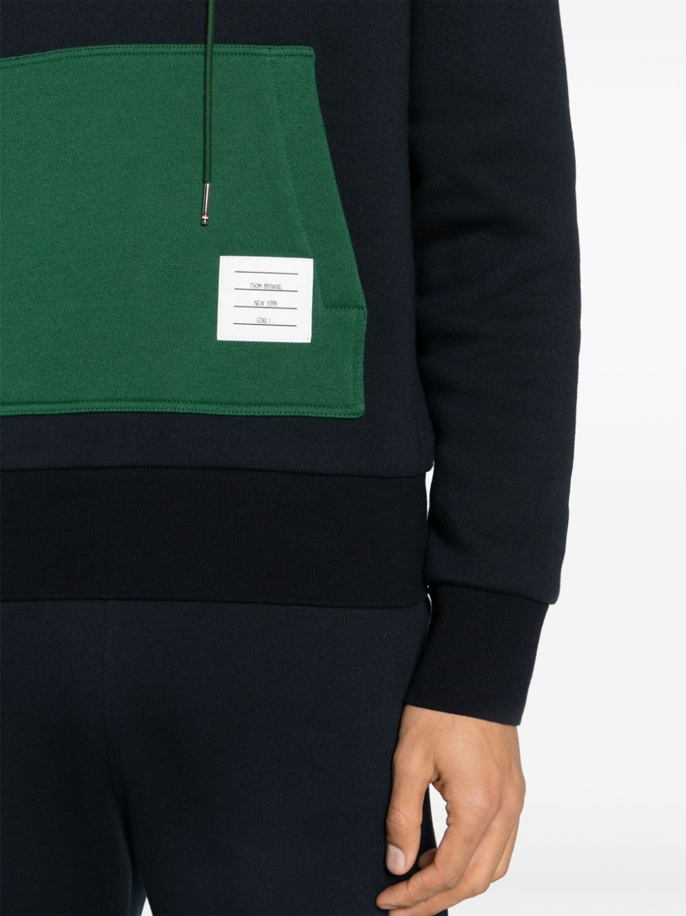 Thom Browne THOM BROWNE- Color-block Sweatshirt