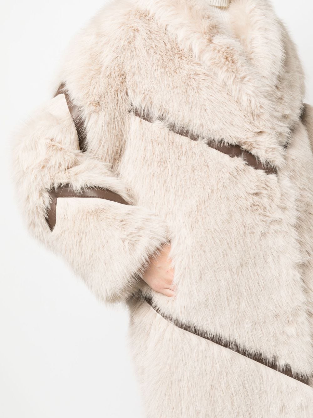 Stand STAND- Everleigh Faux Fur Long Coat