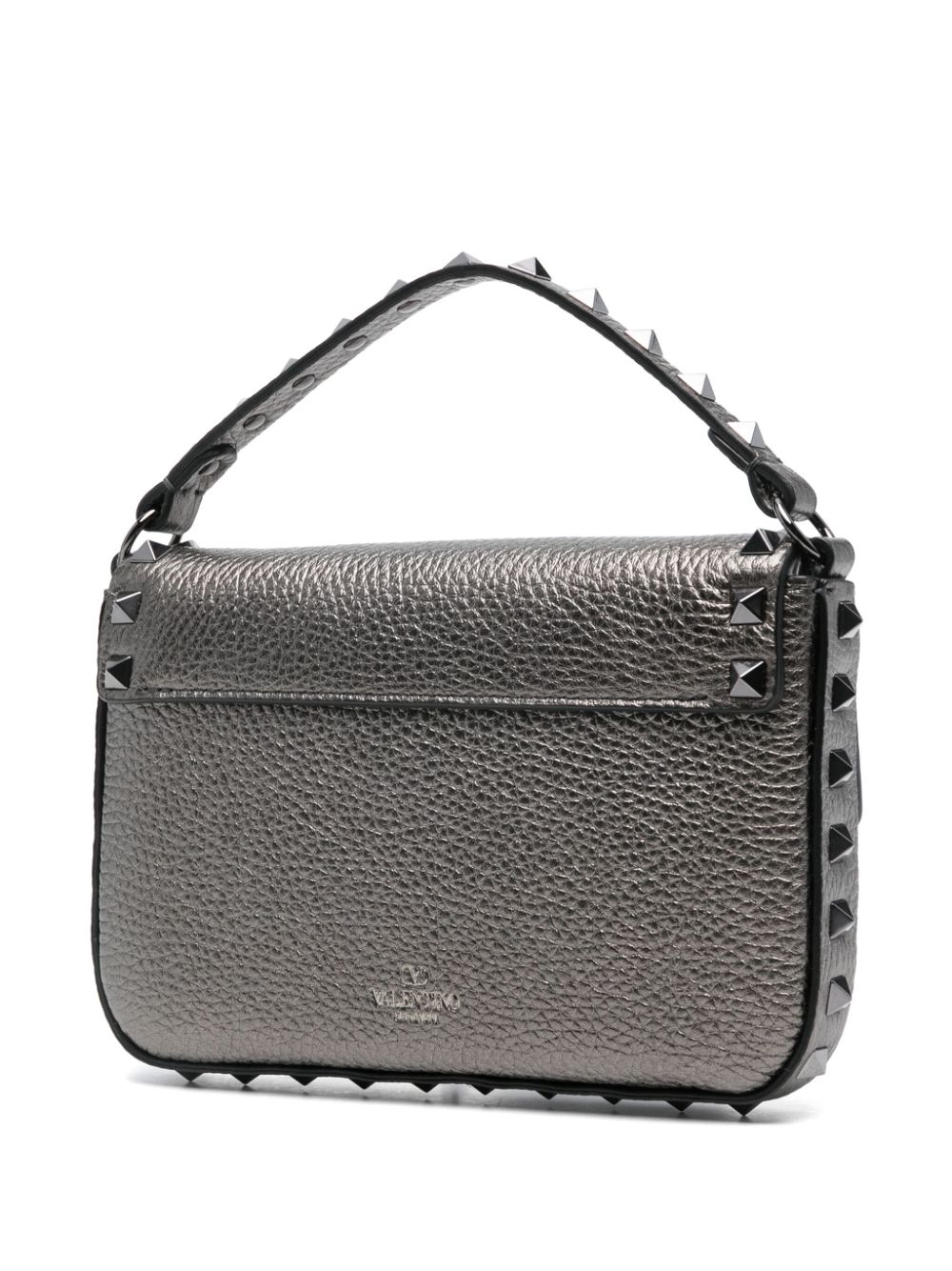 VALENTINO GARAVANI VALENTINO GARAVANI- Rockstud Laminated Leather Mini Bag