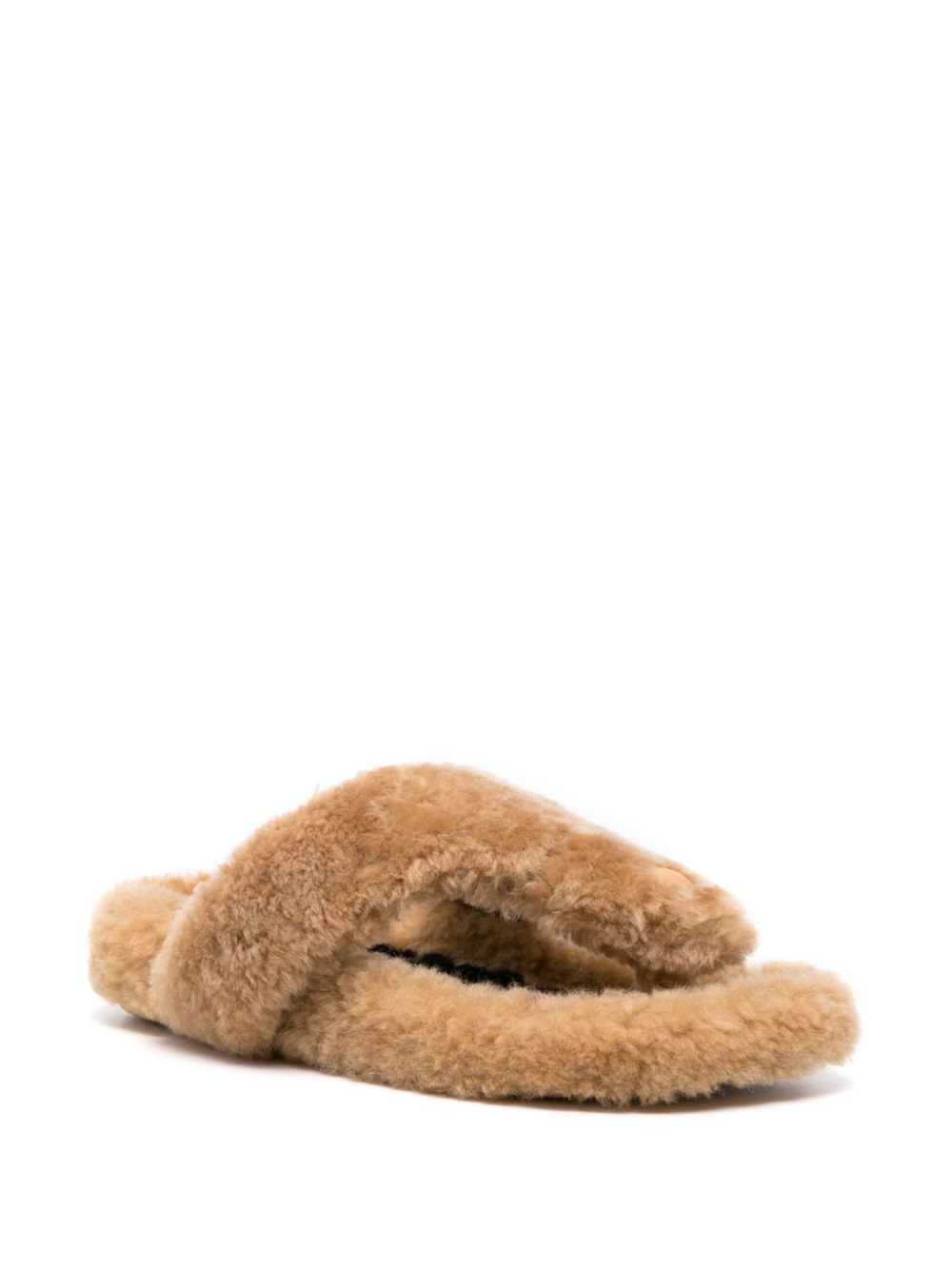 Loewe LOEWE- Faux Fur Slides Sandals