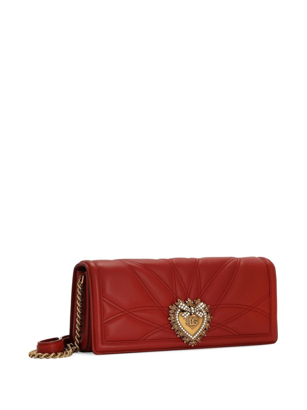 Dolce & Gabbana DOLCE & GABBANA- Devotion Leather Crossbody Bag